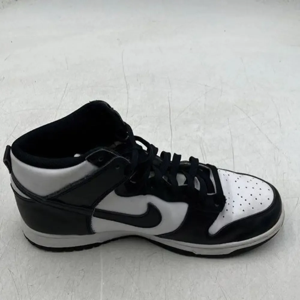 Nike Dunk High Panda Mens Black White Leather High Top Sneakers Size 8.5
